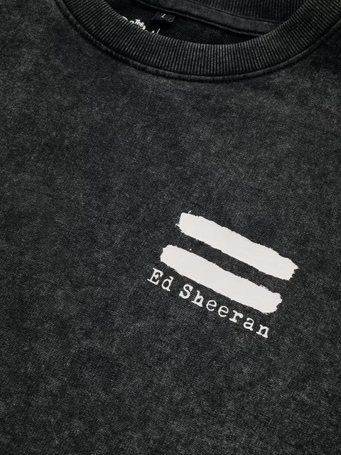 Ed Sheeran Concert Tee Oversized T-Shirts