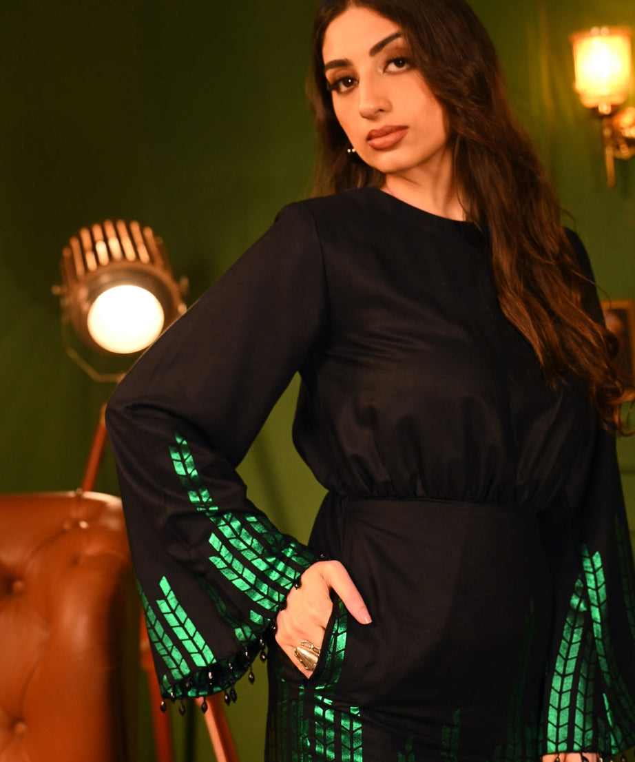 Black Sequin Mini Dress for Women Elegant Party Dress