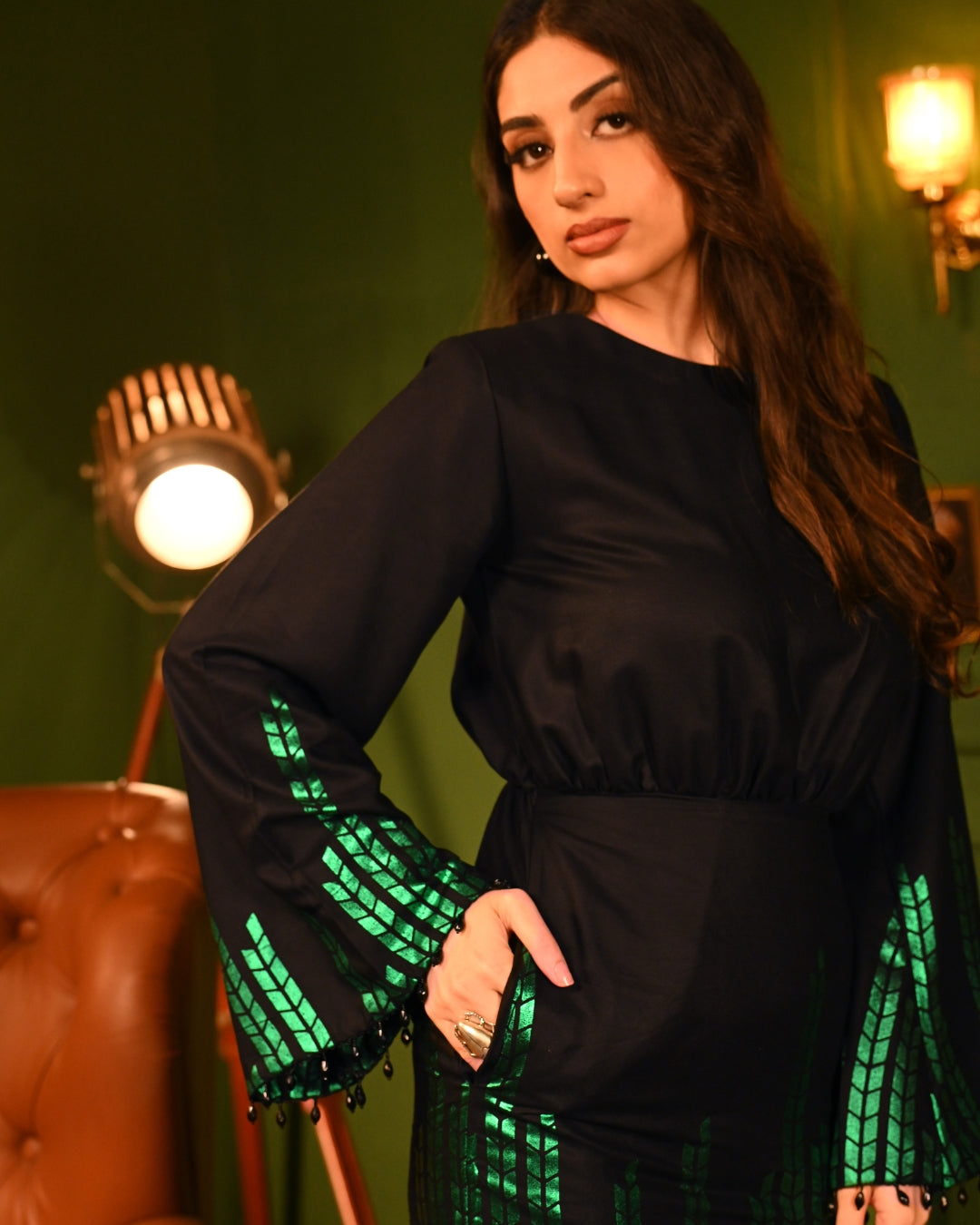 Black Sequin Mini Dress for Women Elegant Party Dress