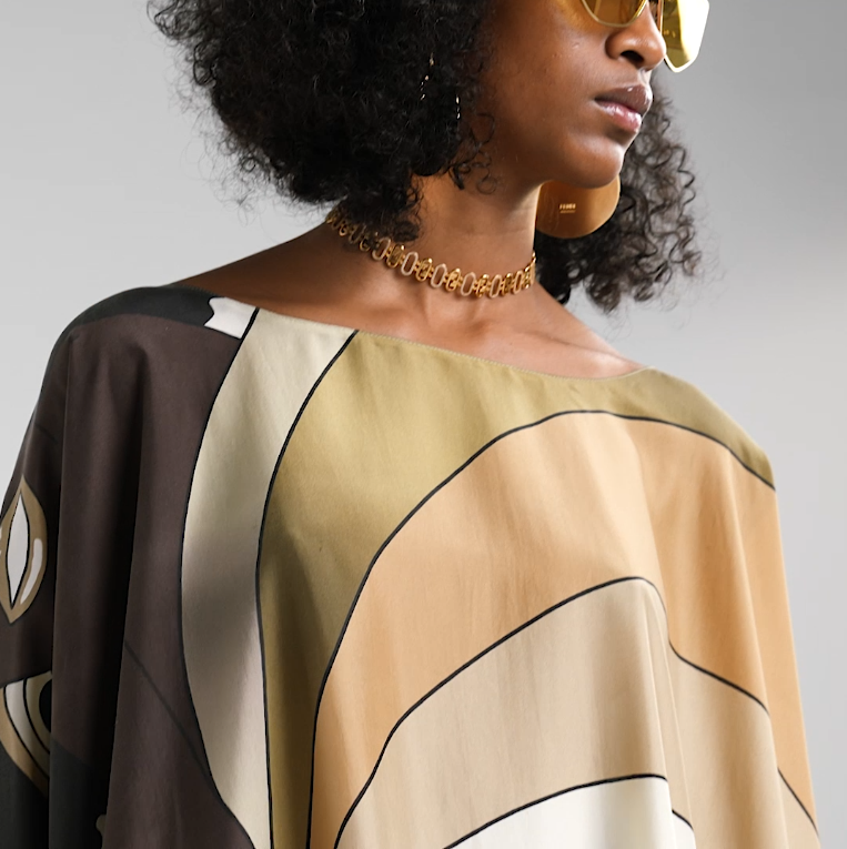 Luxury Soft Crepe Silk Kaftan, Lightweight and Breathable Caftan For Women's