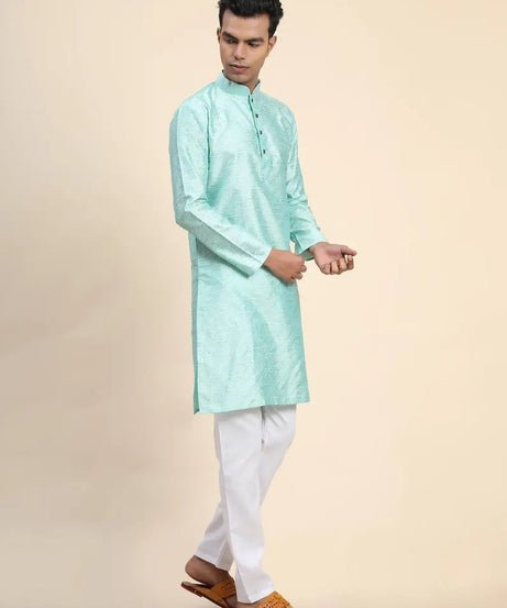 Men's Ethnic Wear Jacquard Kurta Pajama