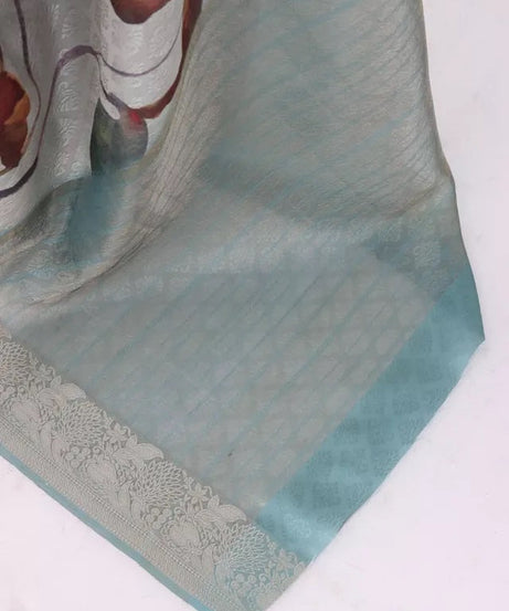 Function Style Bollywood Handloom Silk Saree,Wedding Party Ethnic Wear Sari