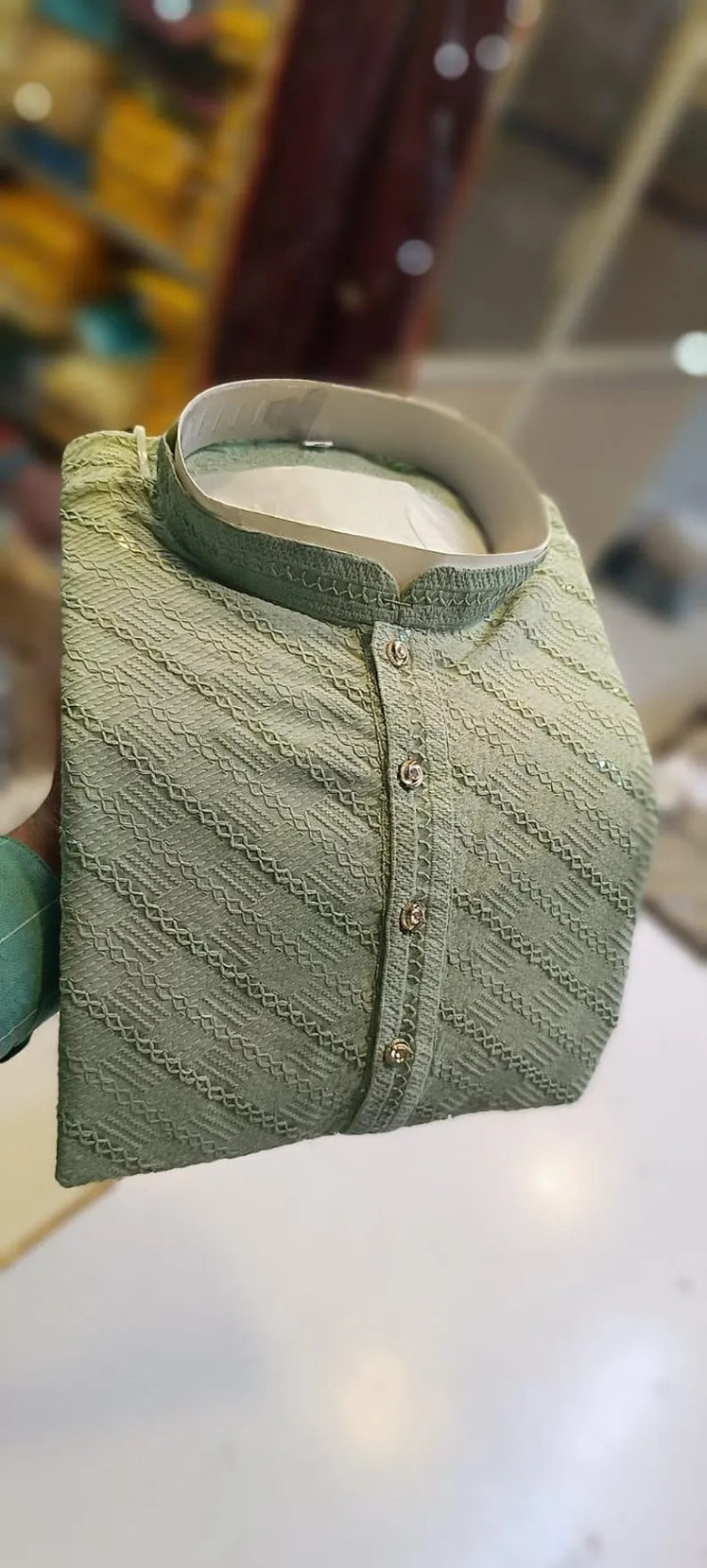 Rayon Viscose Men's ethnic wear Long Kurta