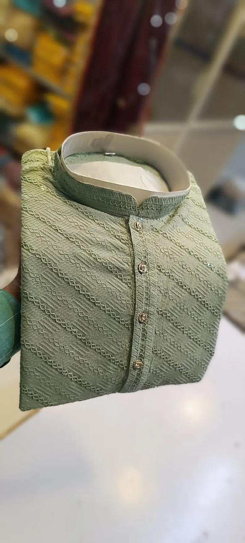 Rayon Viscose Men's ethnic wear Long Kurta