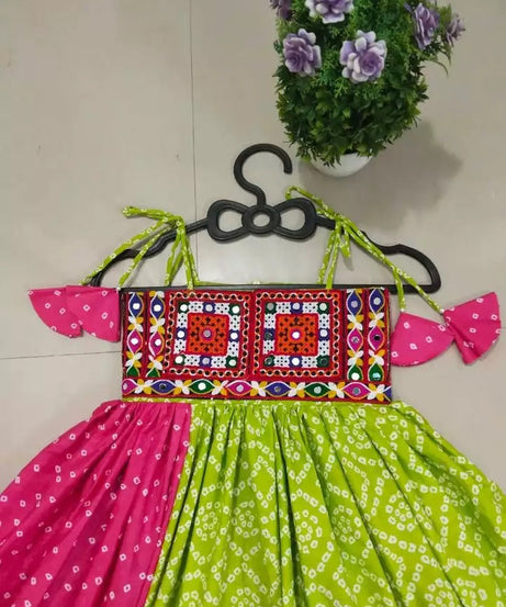 Kids Navratri Cotton Lehenga Choli