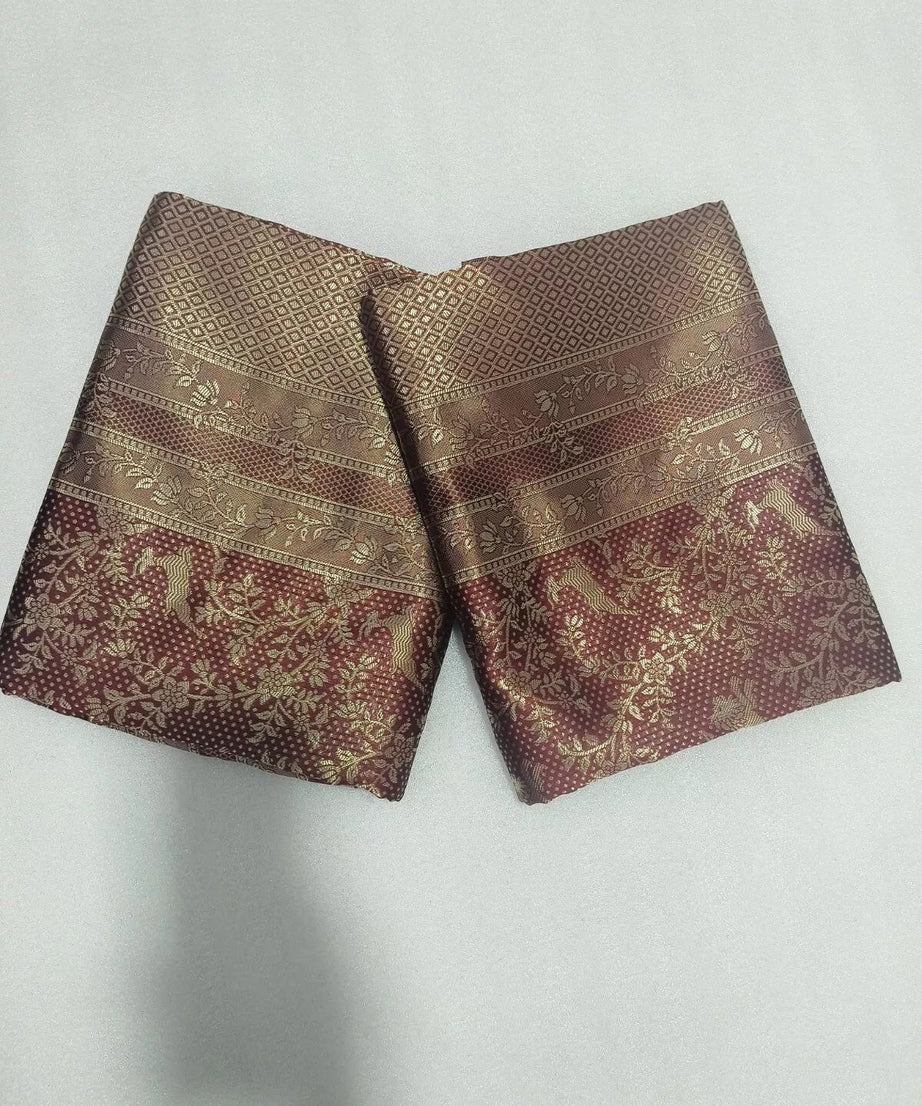Classic Wedding Banarasi Soft Silk Sari & Blouse