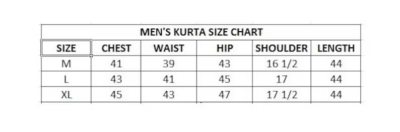 Pure Cotton Kurta Pajama Set For Men's