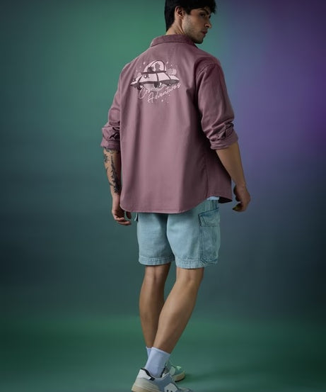 Rick & Morty Cosmic Adventure Men Relaxed Shirts