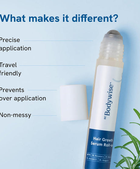 Be Bodywise Rosemary Hair Growth Serum (Roll On) -25 ml
