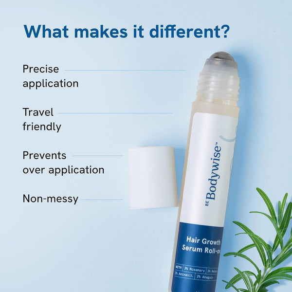 Be Bodywise Rosemary Hair Growth Serum (Roll On) -25 ml