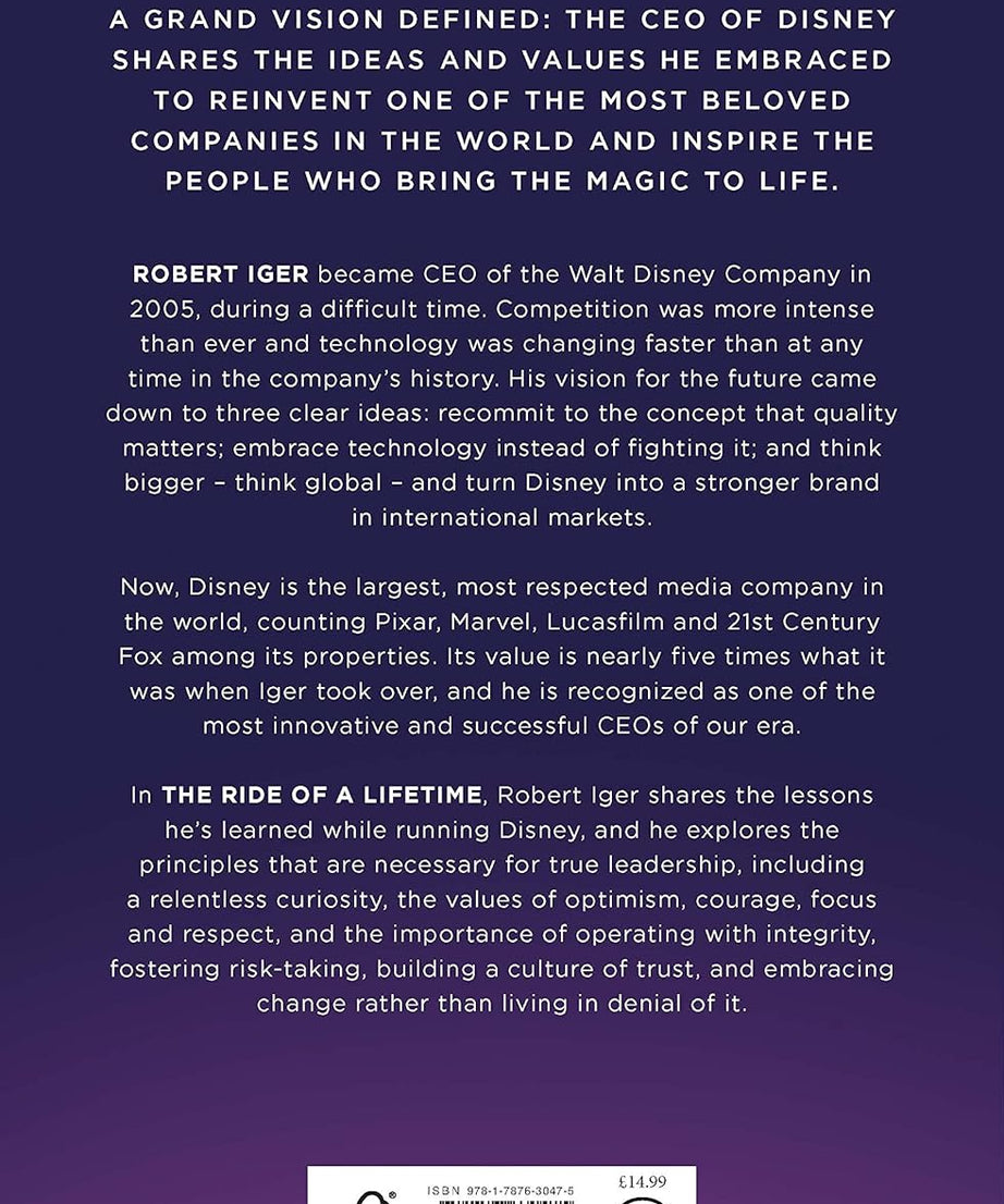 Ride of a Lifetime, The Paperback – 23 September 2019