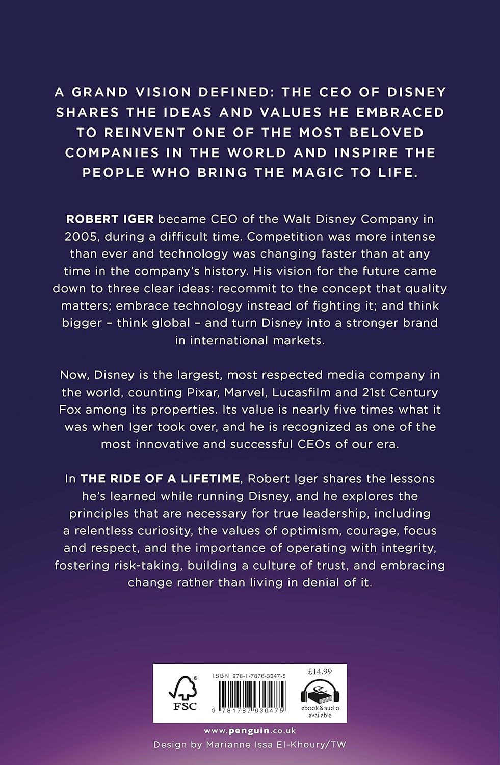 Ride of a Lifetime, The Paperback – 23 September 2019