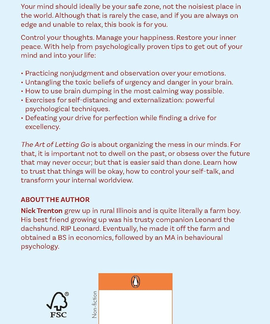 The Art of Letting Go: -Paperback