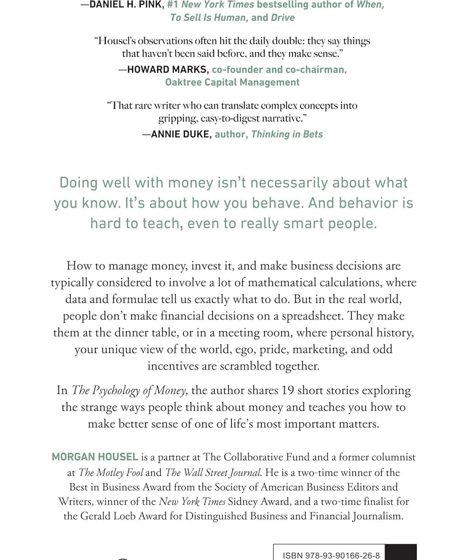 The Psychology Of Money (Paperback)- Morgan Housel (S)