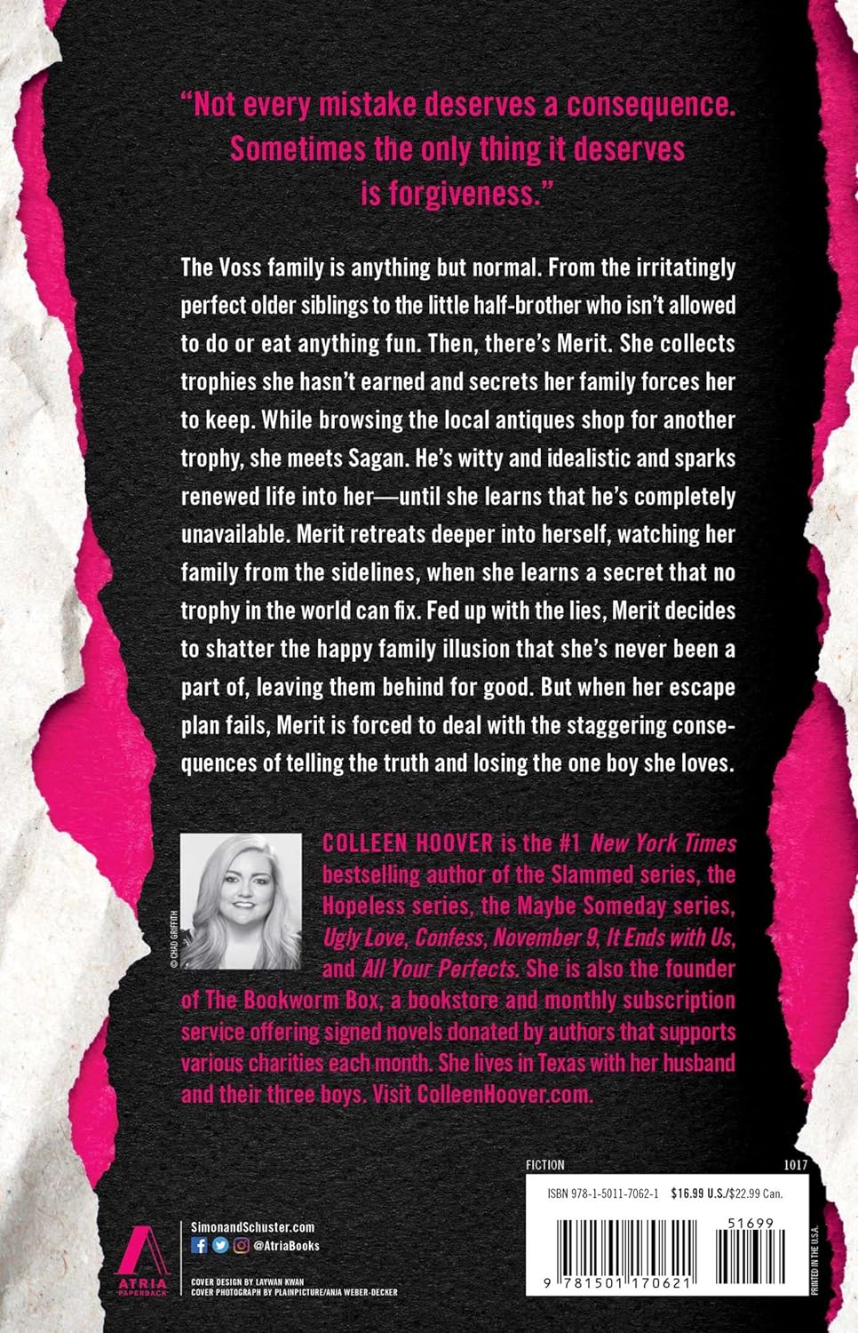 Without Merit (Paperback)- Colleen Hoover