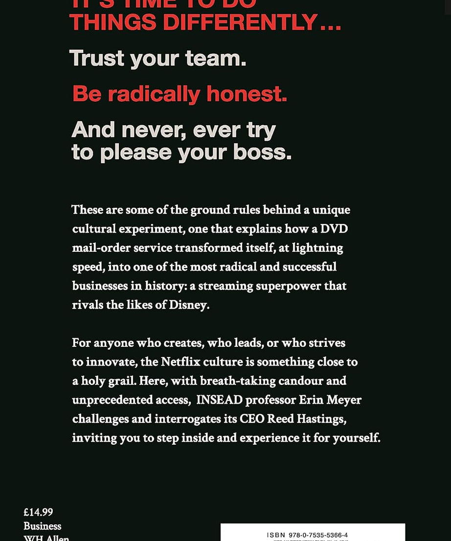 No Rules Rules (Paperback)- Reed Hastings, Erin Meyer