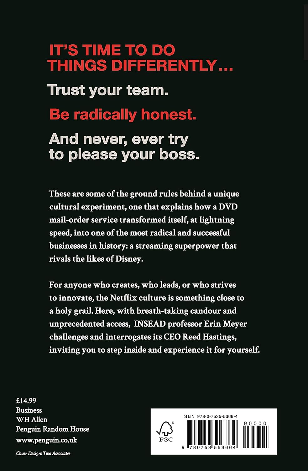 No Rules Rules (Paperback)- Reed Hastings, Erin Meyer