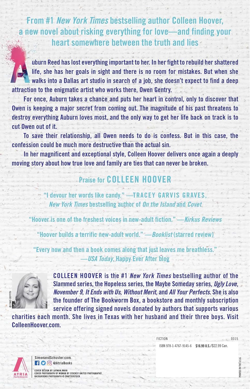 Confess (Paperback) - Colleen Hoover