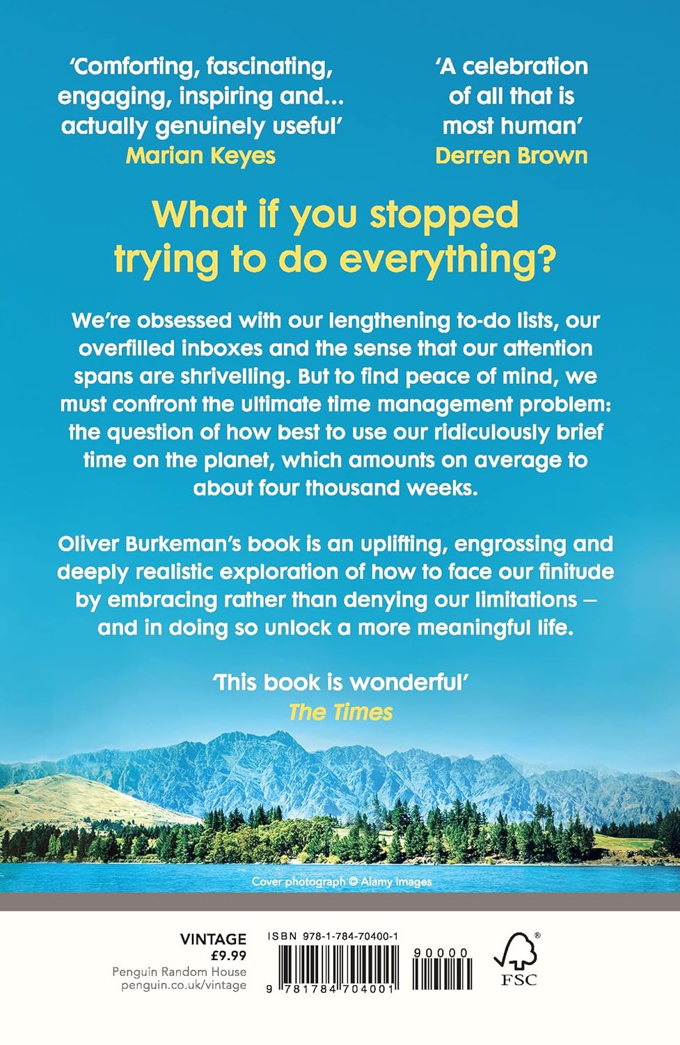 Four Thousand Weeks  - paperback