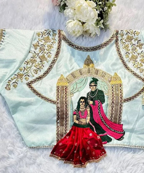 Raspberry Silk Blouse