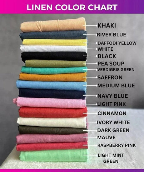 Linen Women Onepiece Dress