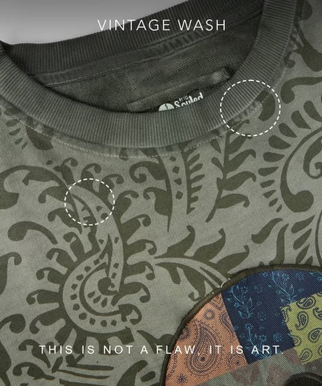 Paisley Oversized T-Shirts