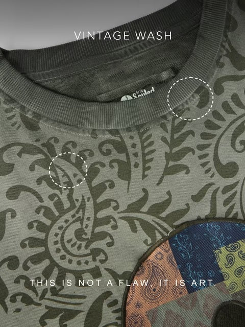 Paisley Oversized T-Shirts