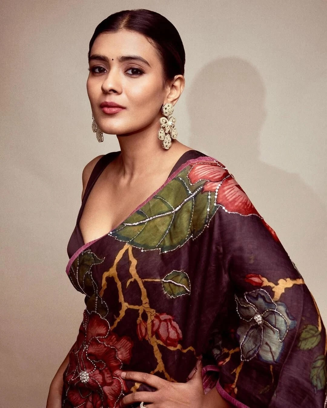 Women's Wedding Classic Latest Japan Satin Saree ,New Sari & Blouse