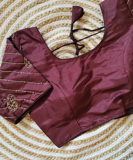 Pure Silk Saree Blouse