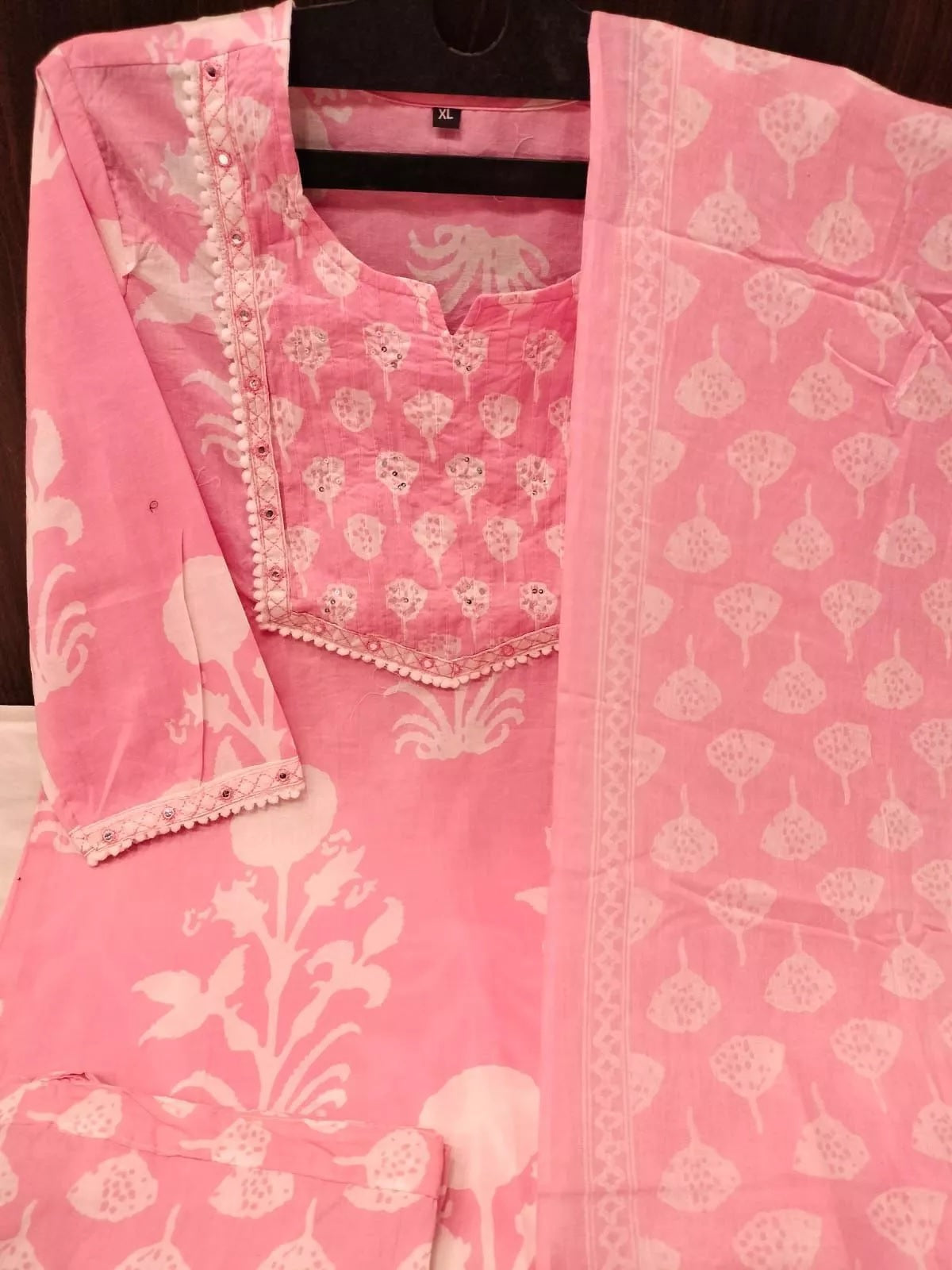 Cotton Fabric Fancy Bollywood Exclusive Kurti Pant & Dupatta