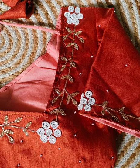 Assami Silk Saree Blouse