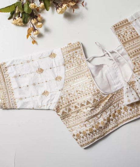 Vibrant Silk Blouse For Women's