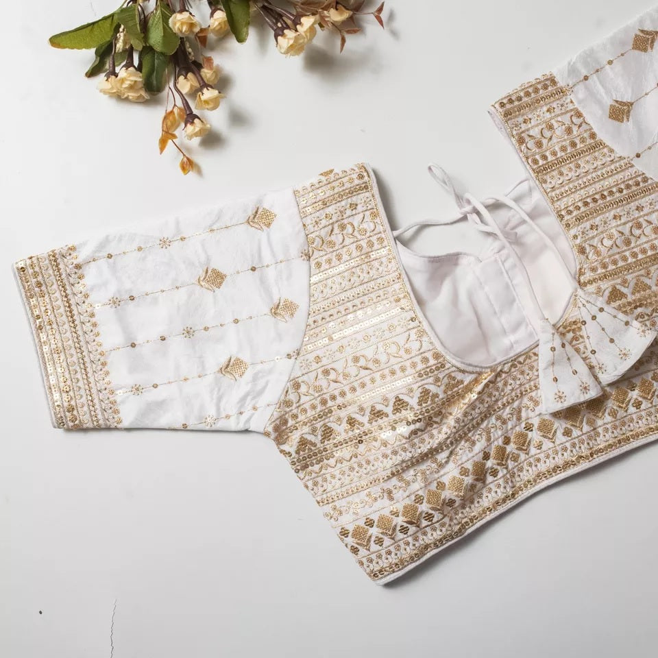 Vibrant Silk Blouse For Women's