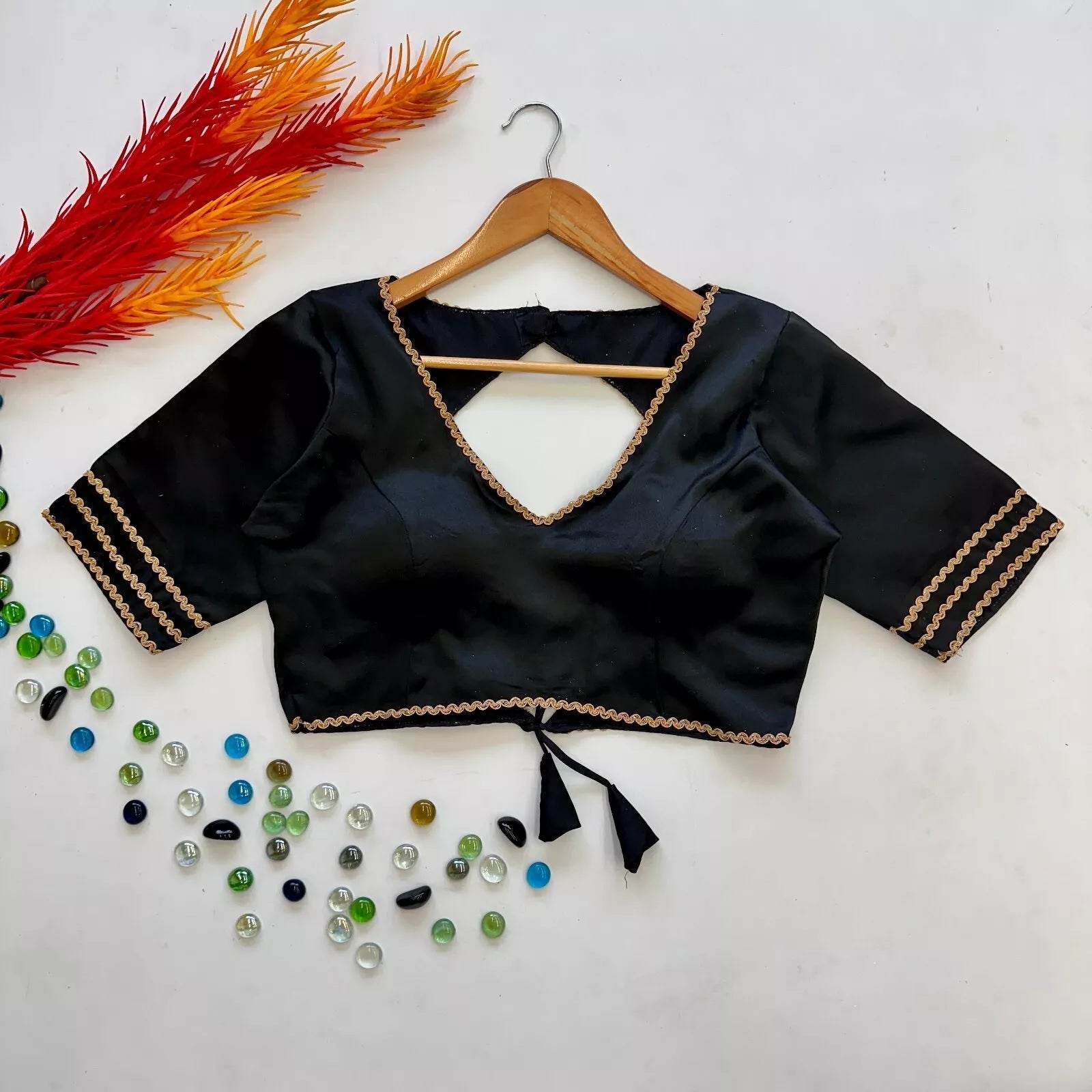 Wedding Special Stitched Manali Silk Blouse & Choli