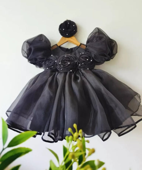 Baby Girls Heavy Organza Frock