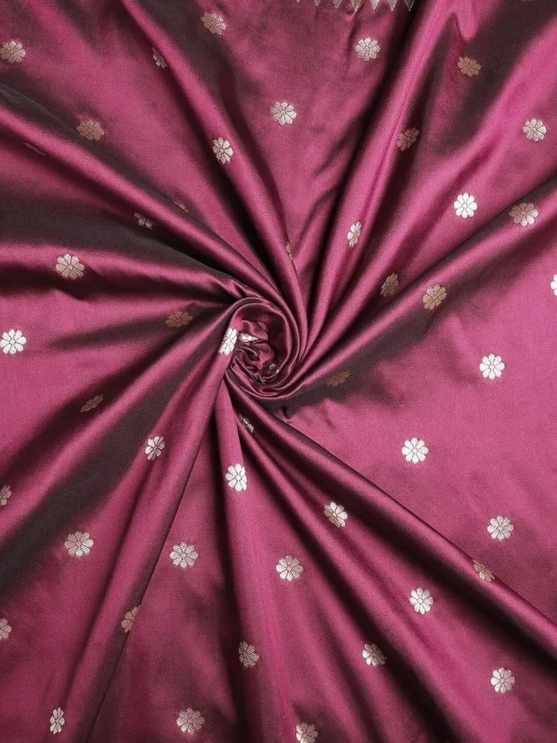 Pure Soft Kanchivaram Pethani Silk Saree With Blouse