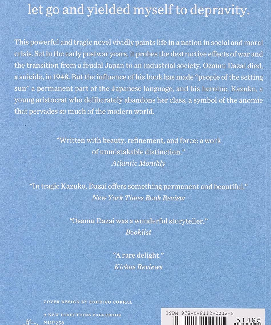 The Setting Sun (Paperback) - Osamu Dazai
