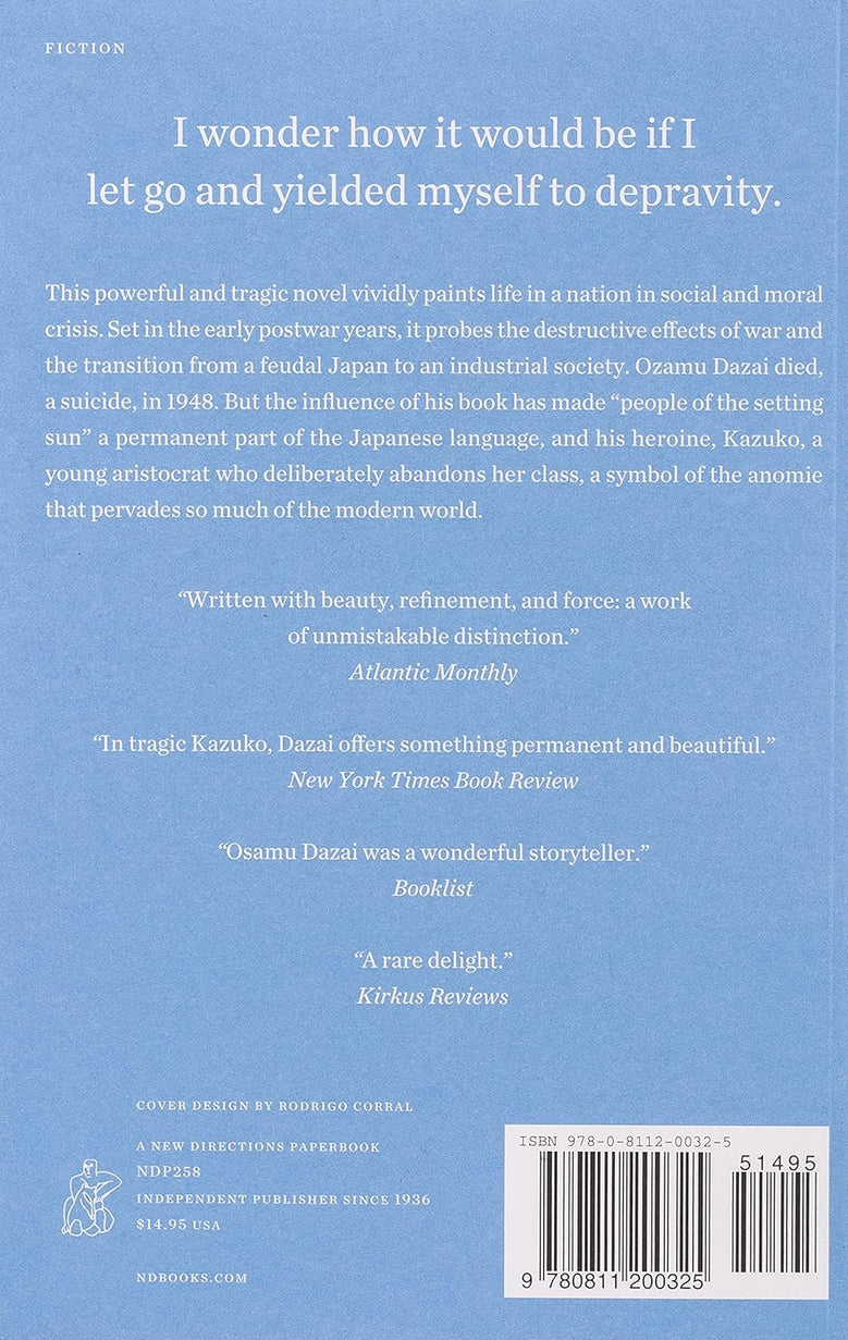 The Setting Sun (Paperback) - Osamu Dazai