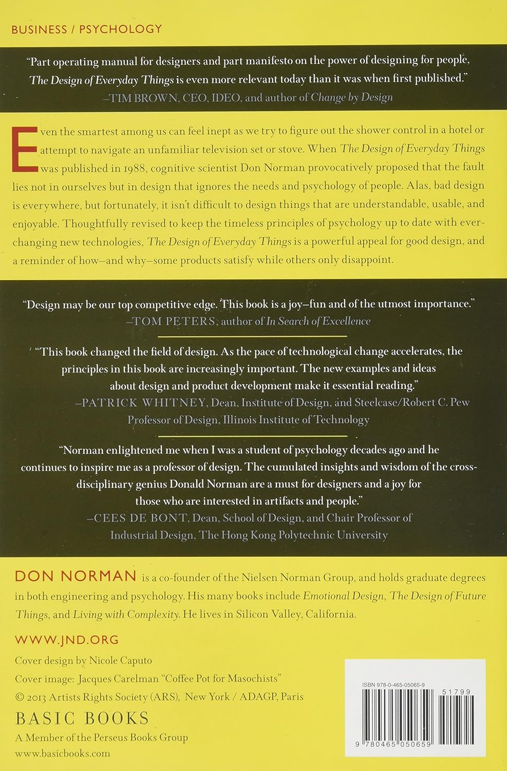 The Design Of Everyday Things (Paperback)