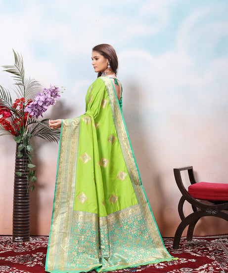 Traditional Wear Beautifull Soft Silk Saree, Wedding Wear Sari With Blouse