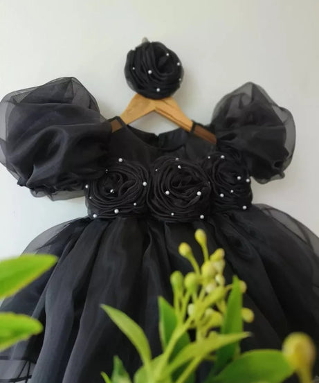 Baby Girls Heavy Organza Frock