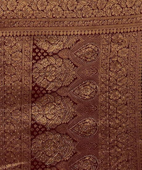 Traditional Wear Banarasi Soft Silk Saree , Designer Sari & Blouse