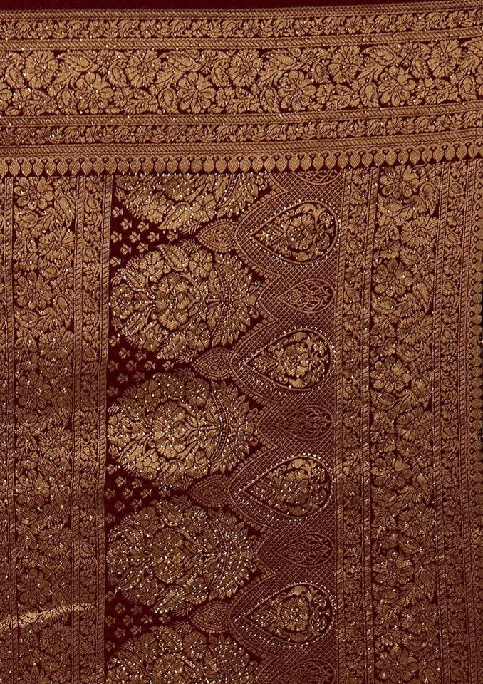 Traditional Wear Banarasi Soft Silk Saree , Designer Sari & Blouse