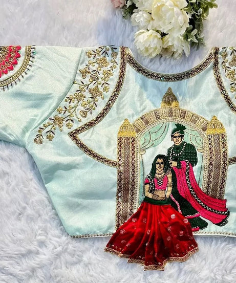 Raspberry Silk Blouse