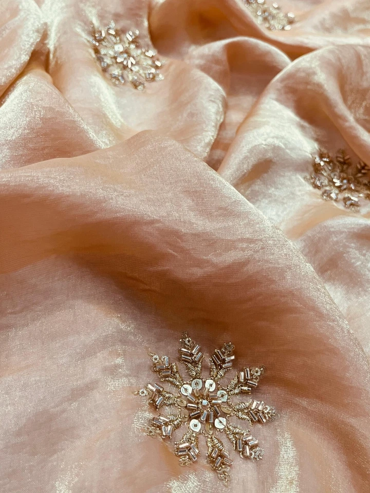 Women's Fandy Satin Silk Saree With Blouse 11-RV