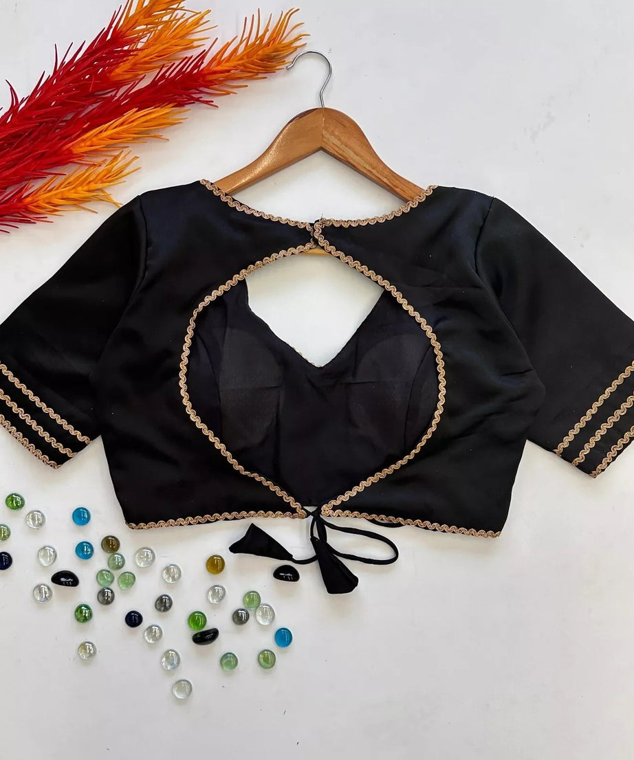 Wedding Special Stitched Manali Silk Blouse & Choli