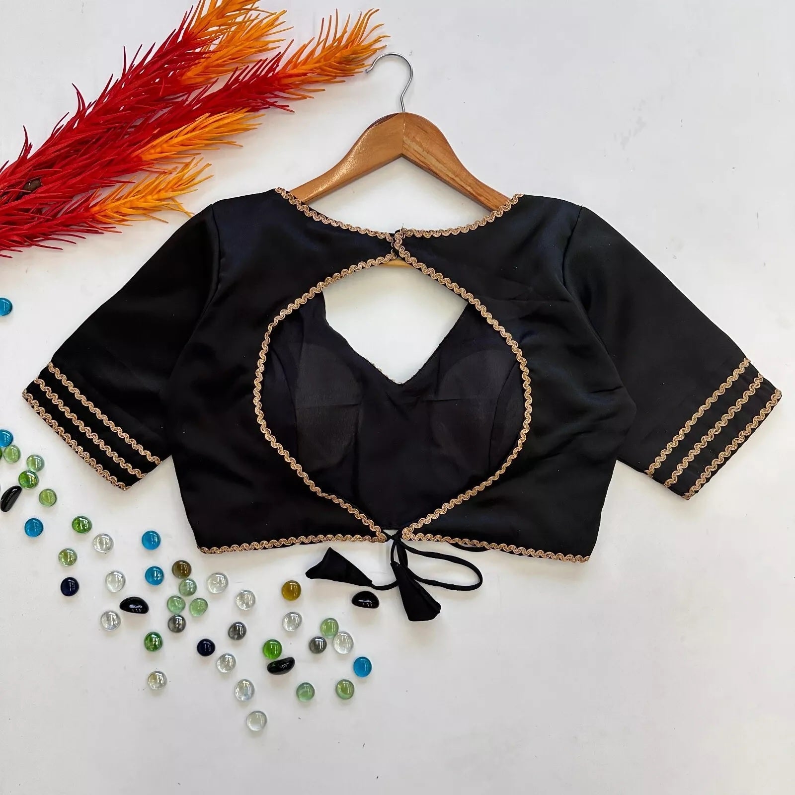 Wedding Special Stitched Manali Silk Blouse & Choli