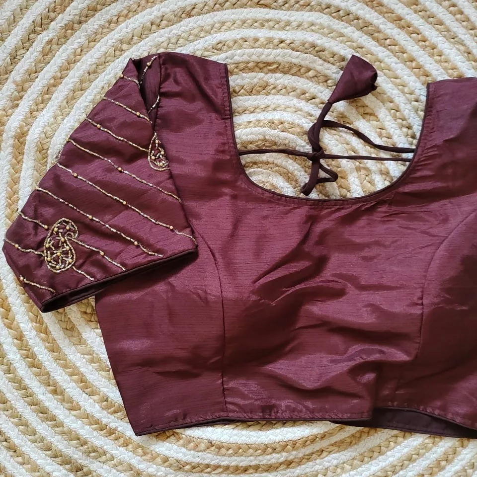 Pure Silk Saree Blouse