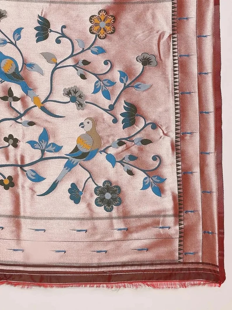 Pure Soft Banarasi Silk Heavy Saree With Blouse