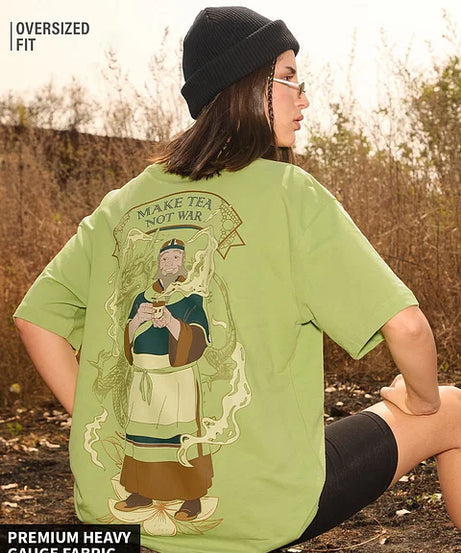 Avatar Make Tea Not War Boyfriend T-Shirts